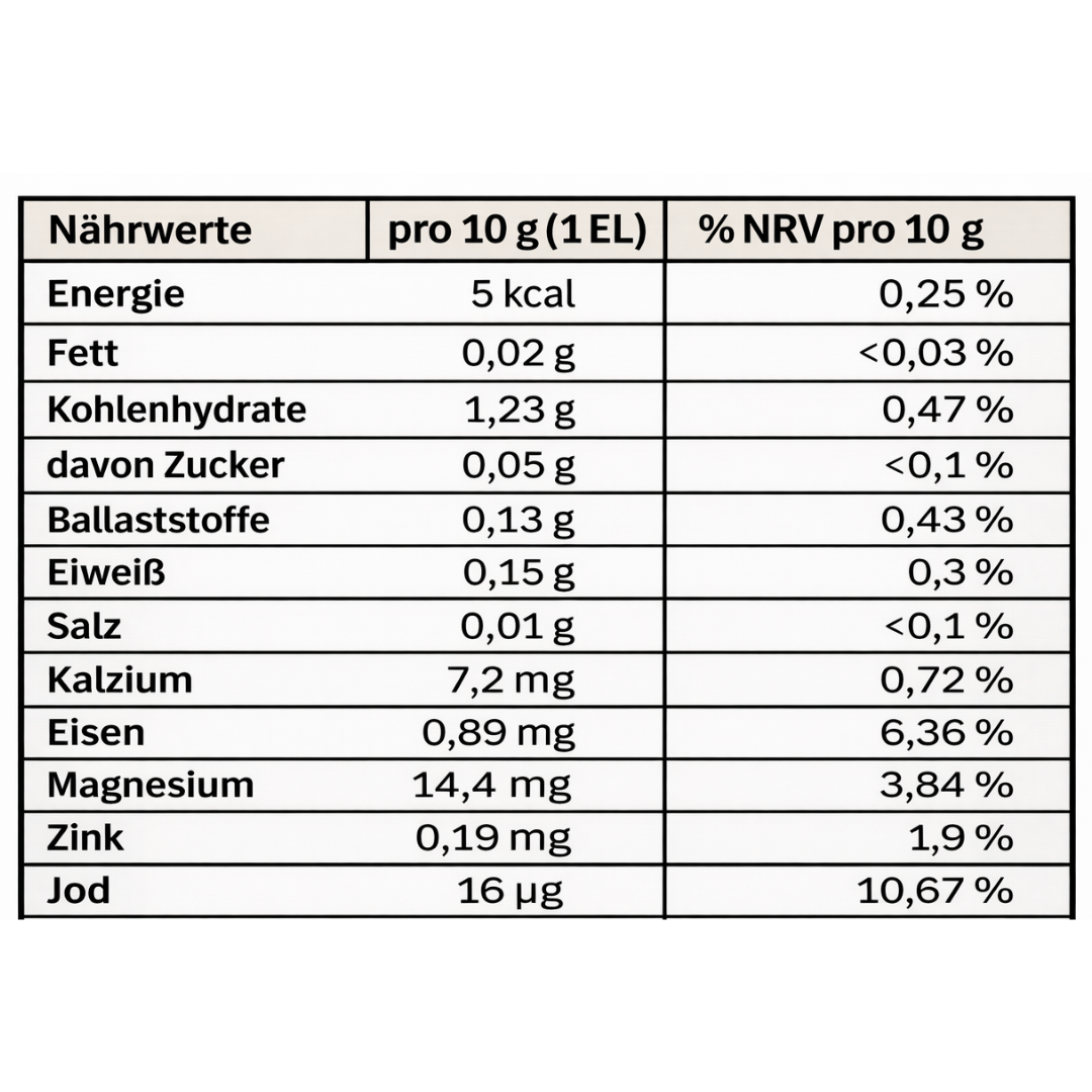 NEU | Premium Sea Moss von SeaGold™ – Getrocknet & Leicht Gemahlen