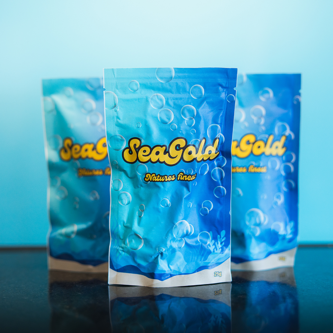 NEU | Premium Sea Moss von SeaGold™ – Getrocknet & Leicht Gemahlen